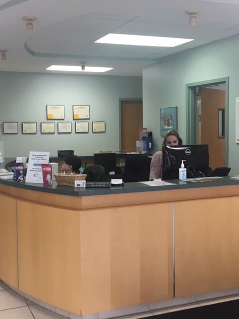 chagrin animal clinic front desk